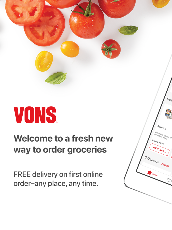 Vons Delivery  Pick Up