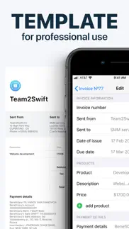 invoice maker ® iphone screenshot 3