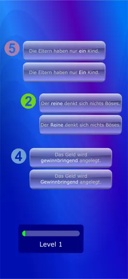 Game screenshot Groß- und Kleinschreibung hack