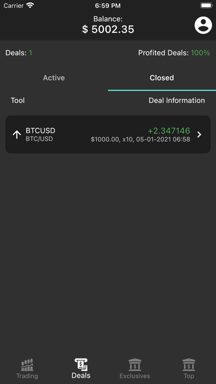 Simulator trading screenshot-3