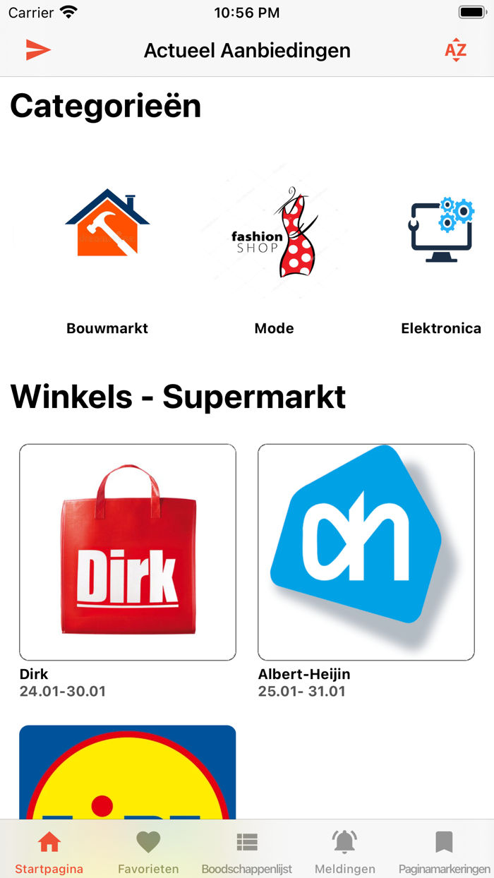 Actueel Aanbiedingen