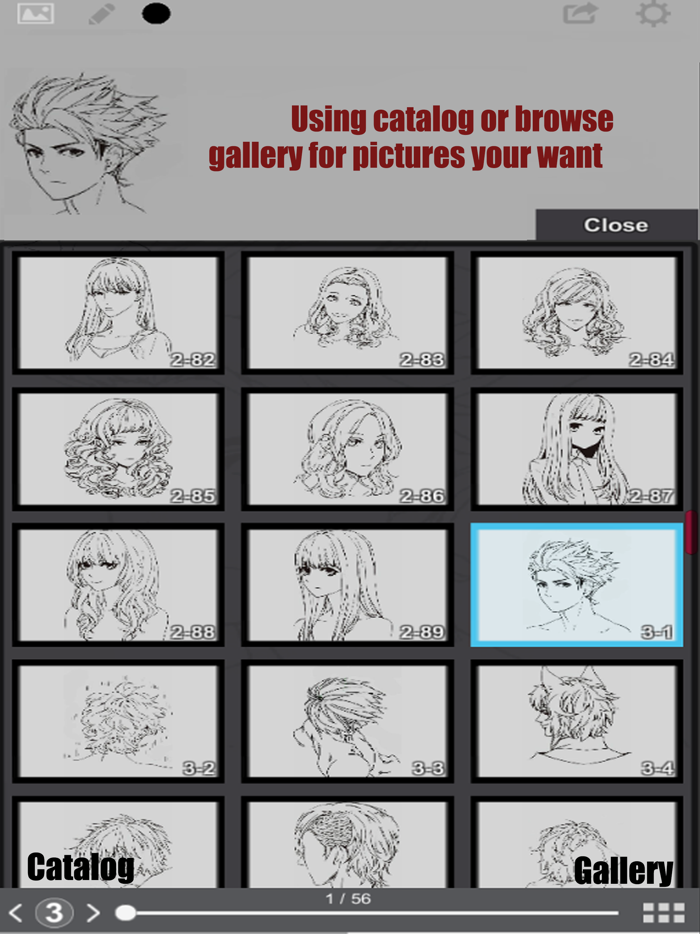 Comic Sketch  Drawing Hair