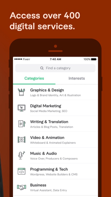 Fiverr - Freelance Services screenshot-3