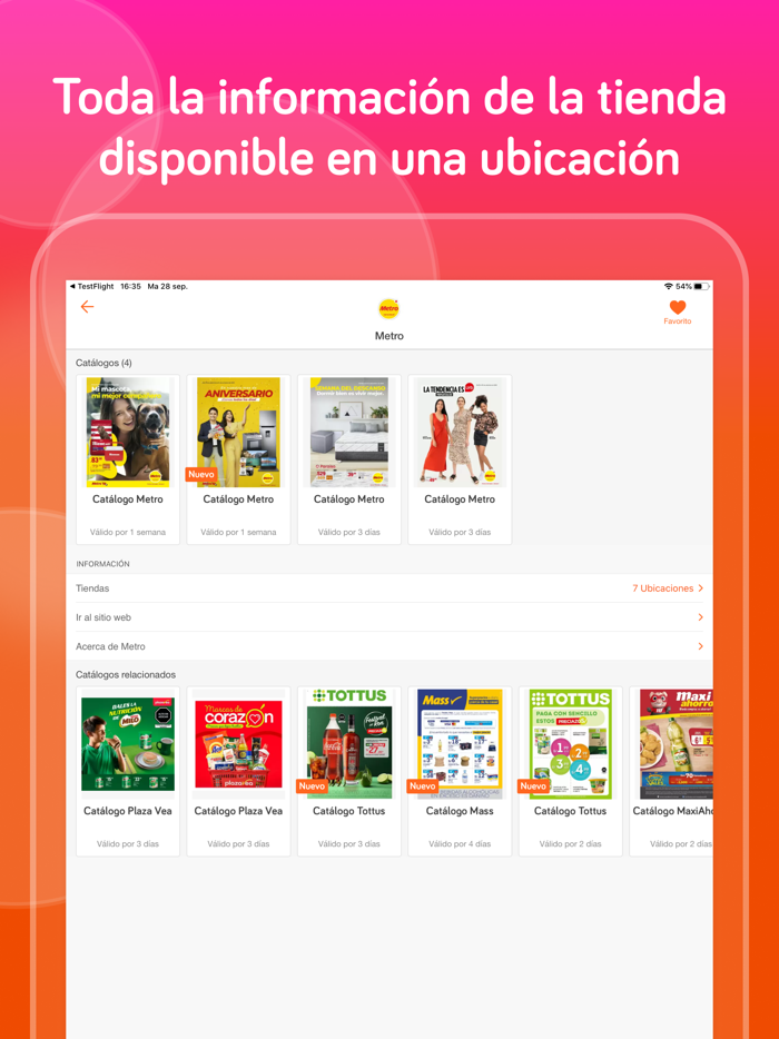 Catálogos y ofertas de Perú