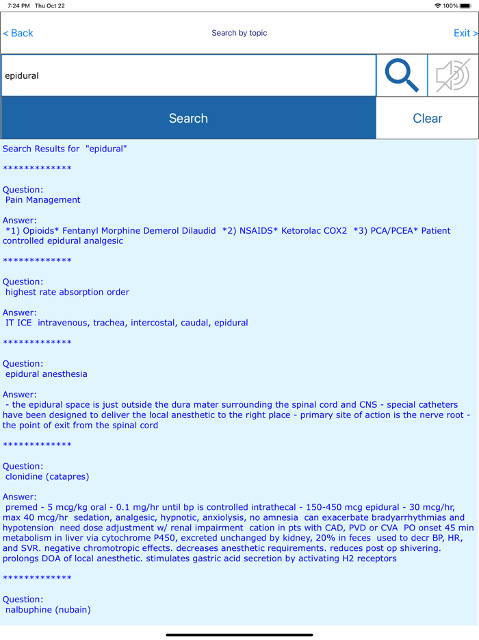 CRNA Nurse Anesthetist Exam