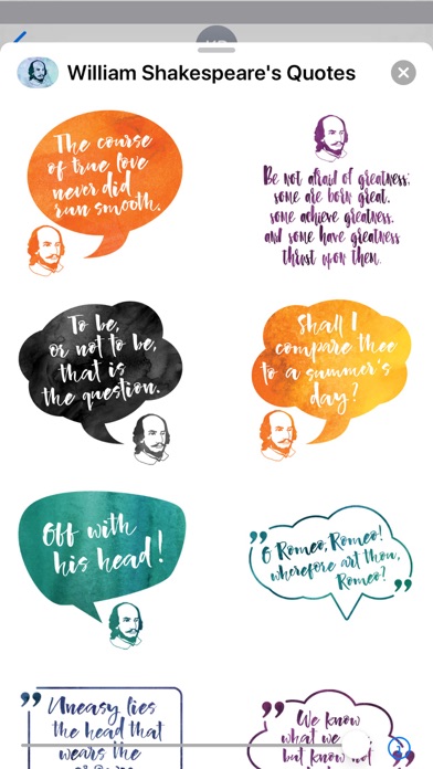 How to cancel & delete William Shakespeare's Quotes for iMessage Stickers from iphone & ipad 3