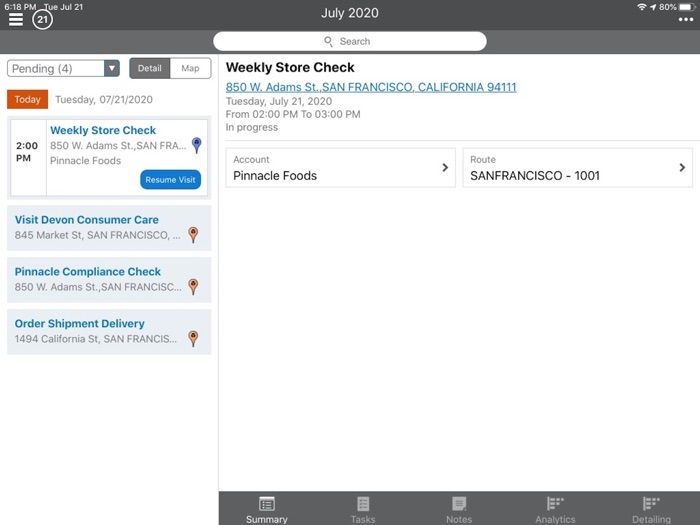 Oracle CX Retail Execution