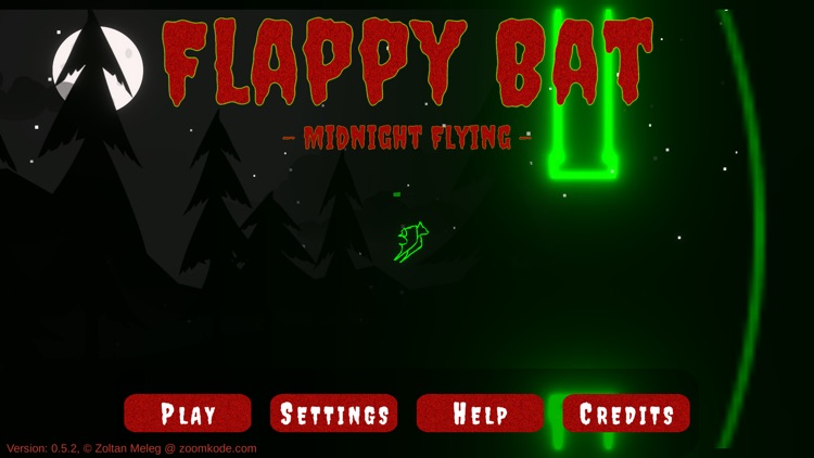 Flappy Bat - Midnight Flying