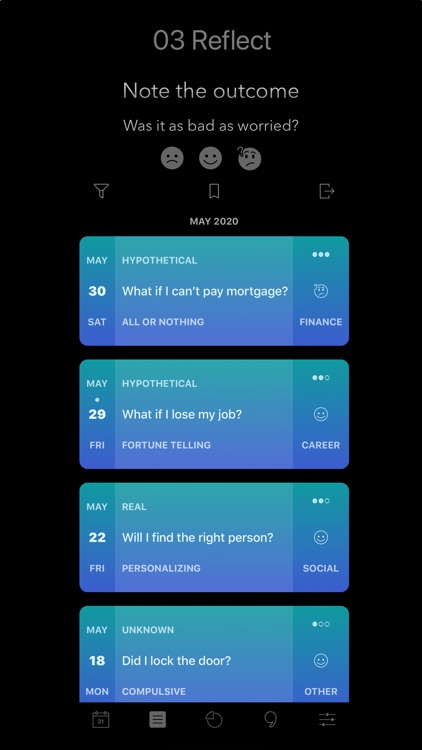 Worry Watch: Anxiety Self Care screenshot-3