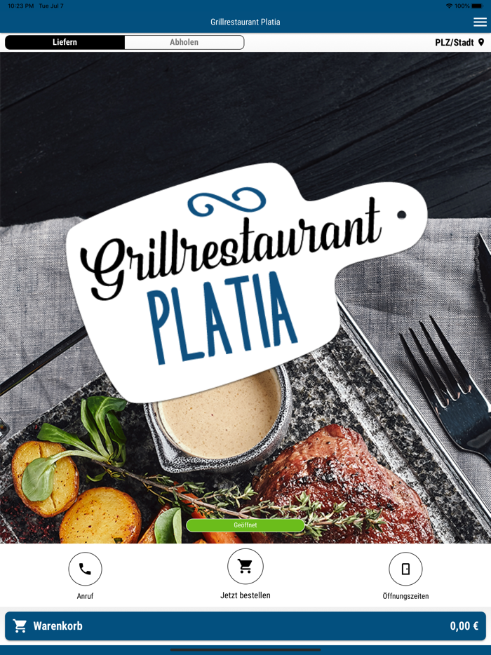 Grillrestaurant Platia