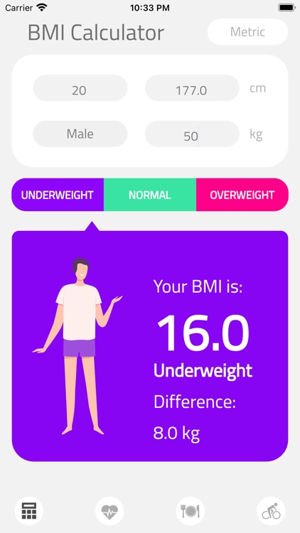 BMI Calculator Health screenshot-1
