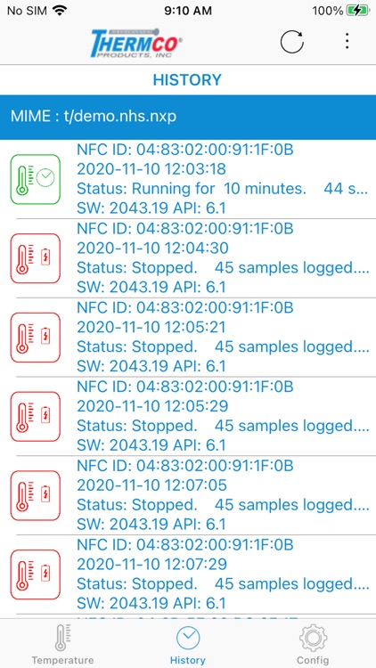 Thermco Data Logger screenshot-3