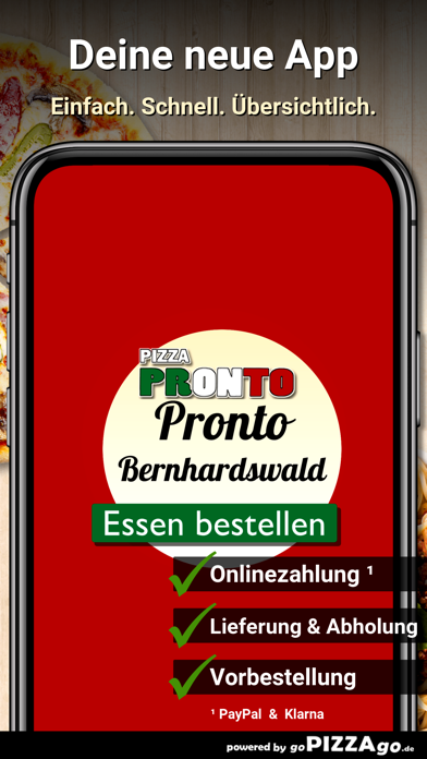 Pizza Pronto Bernhardswald screenshot 1