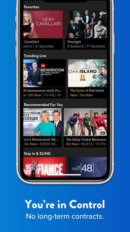 Sling: Live TV, Shows & Movies screenshot-3