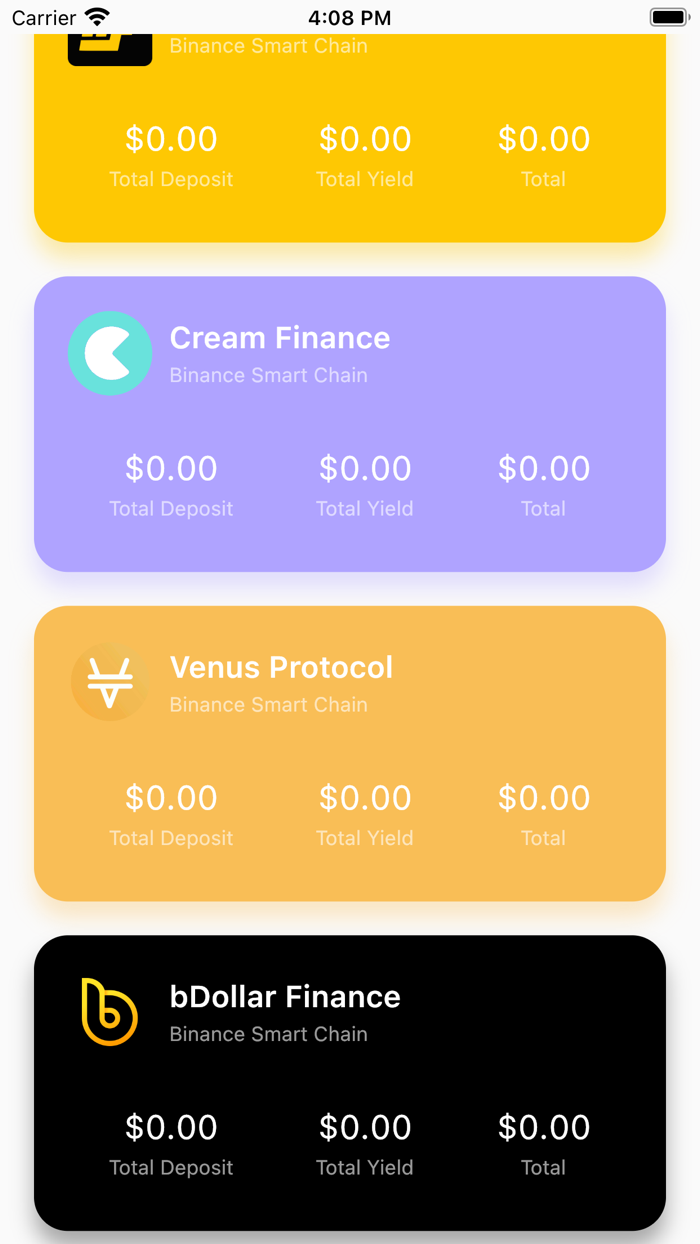 Crypto Yield Farm Watcher
