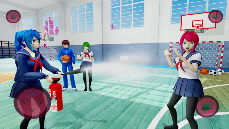 Anime High School Gangster 3D screenshot-3