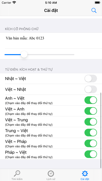 Từ điển 2 (VietnamDictionary) screenshot 2