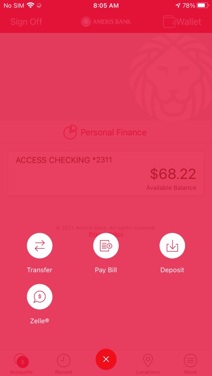 Ameris Bank Personal Mobile screenshot-4