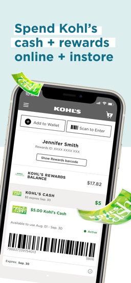 Kohl's app screenshot