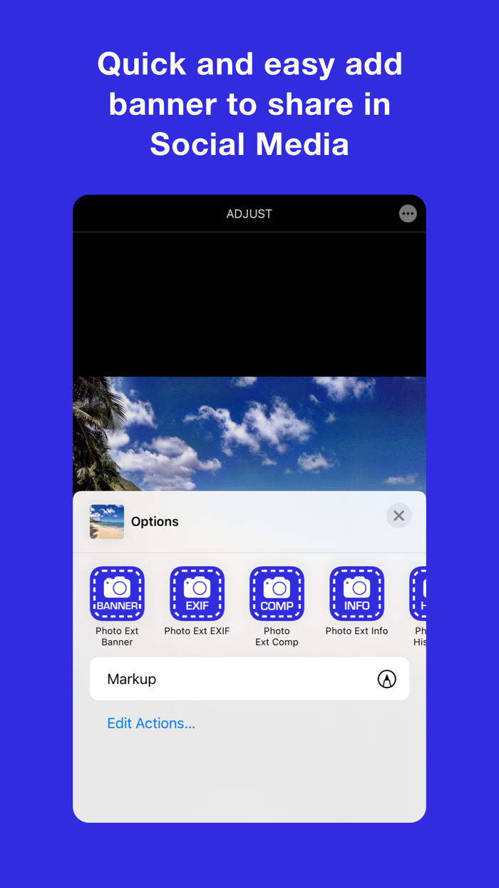 Photo Extension Banner