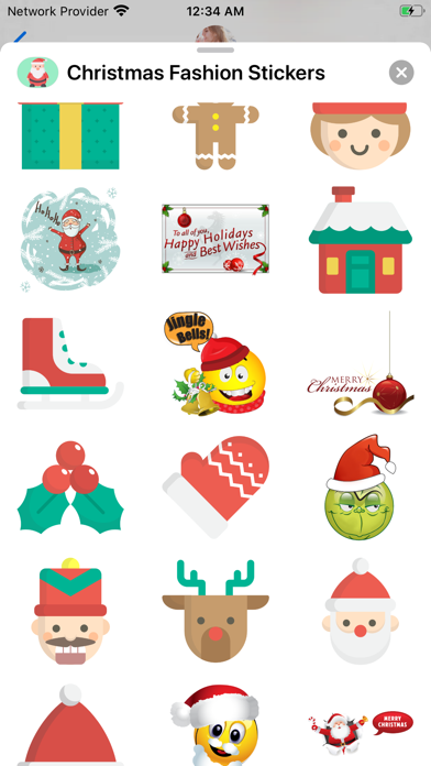 Christmas Fashion Stickers screenshot 3