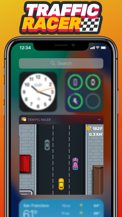 Traffic Racer - Widget Game screenshot-4
