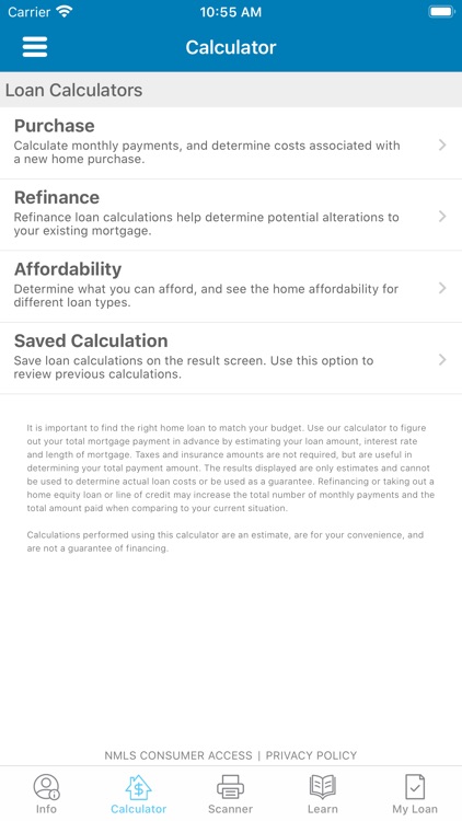 MyFCB Mobile Mortgage