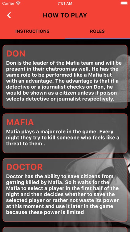 GAMBINO - The Mafia Game by Rishabh Parmar