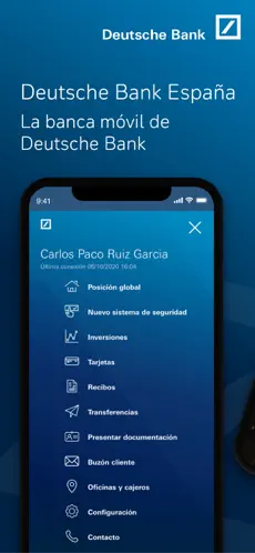 Captura de Pantalla 1 Deutsche Bank España iphone