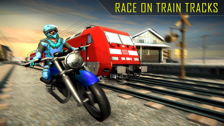 Train Track Bike Race 3D screenshot-3