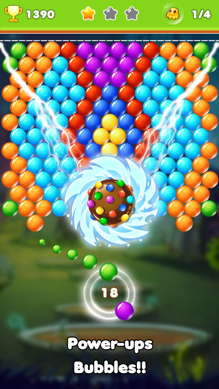 Bubble Shooter Rainbow - Shoot