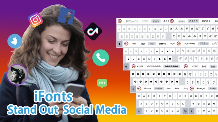 i Fonts-Fonts keyboard 50+