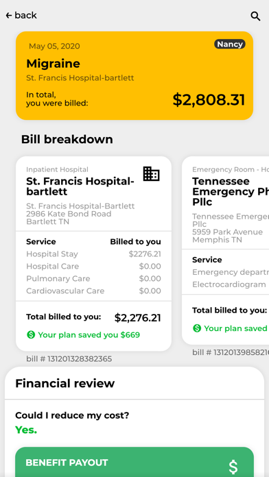 How to cancel & delete Reclaim: Manage Medical Bills from iphone & ipad 2