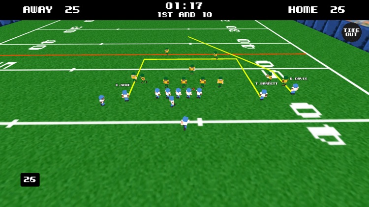 Retro Football 3D screenshot-3