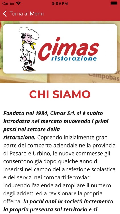 Cimas Ristorazione