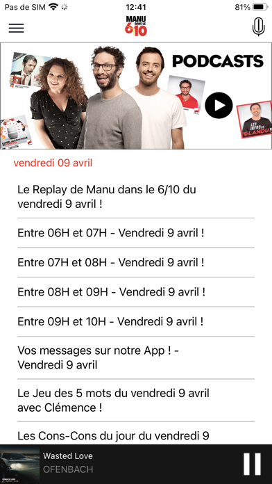 How to cancel & delete Manu dans le 6/9 from iphone & ipad 3