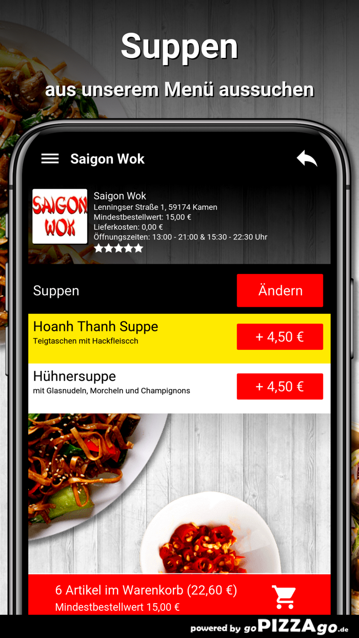 Saigon Wok Kamen