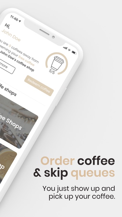 Cafetino - Order coffee to go