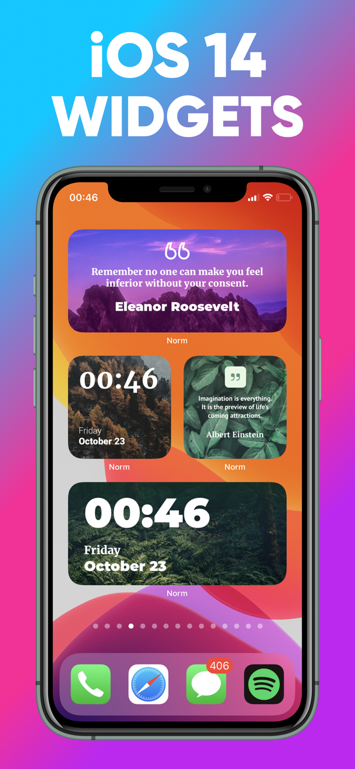 Norm - Widgets for Home Screen