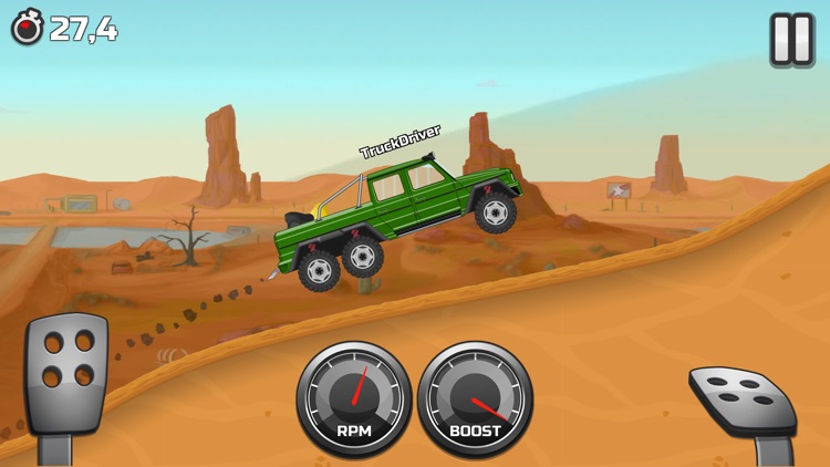 Truck Racing - Offroad Hills screenshot-4