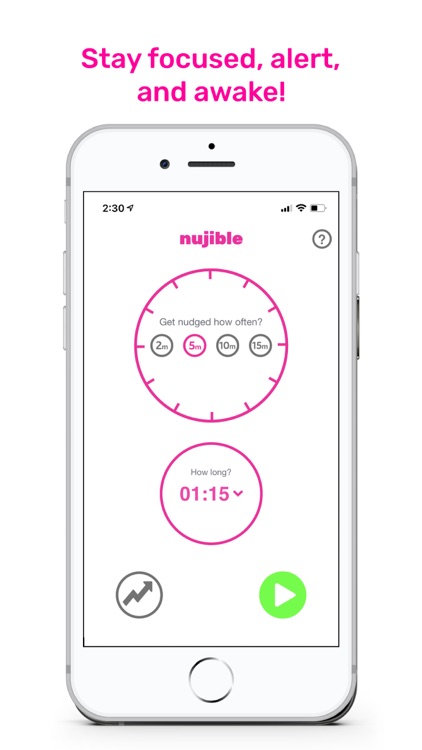 Nujible: Stay Awake & Focused