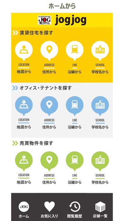 JOGJOG 常口アトムの物件検索