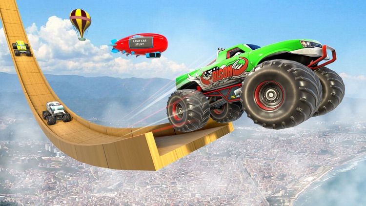 Skyline Car Stunt Racing Game screenshot-4