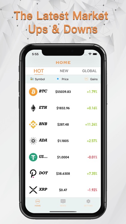 Big Winner: Bitcoin Ticker App