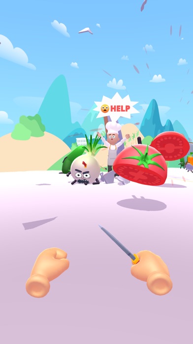 Hit Tomato 3D: Knife Master screenshot 7