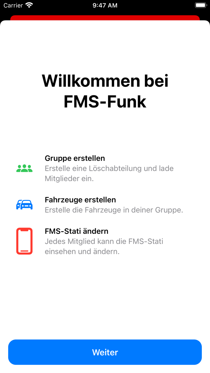 FMS-Funk - Feuerwehr, Polizei