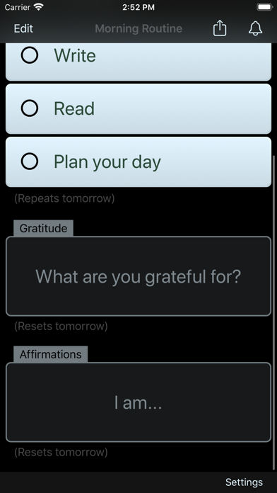 Morning Routine Checklist screenshot 3