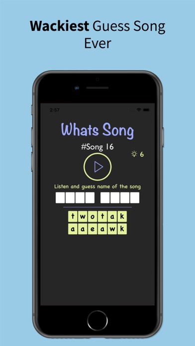 How to cancel & delete Whats Song - wacky music pop trivia from iphone & ipad 1