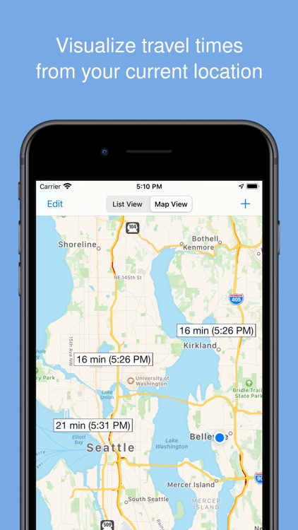 Traffic Time - Fast ETAs screenshot-3