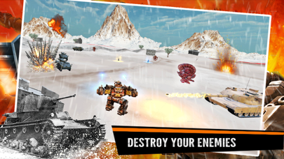 Robots War robot fighting game screenshot 4